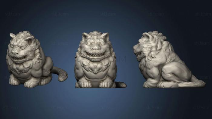 3D model Lion (STL)